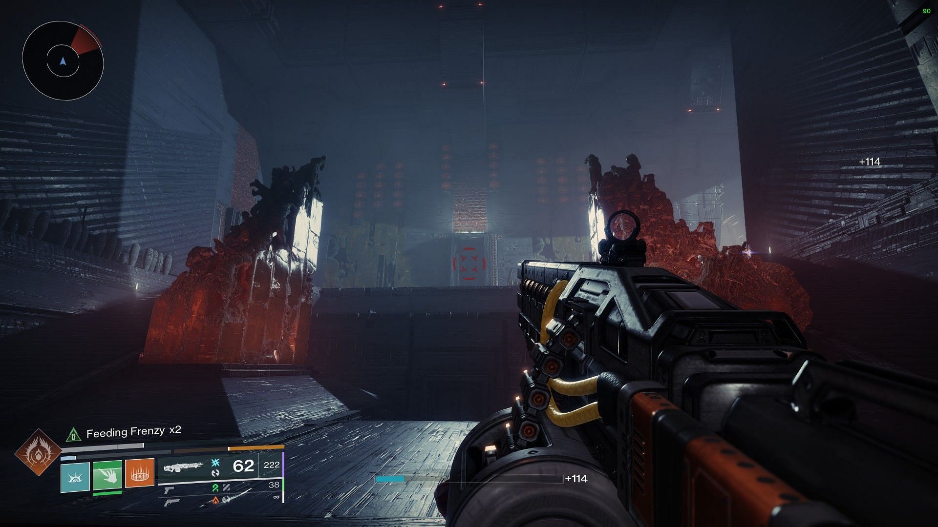 Area with three sets of Shapes in Destiny 2 Salvation's Edge (Image via Bungie)